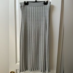 SILVER Wilfred pleated skirt